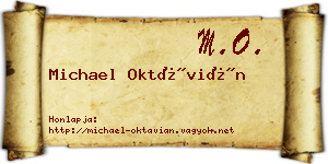 Michael Oktávián névjegykártya
